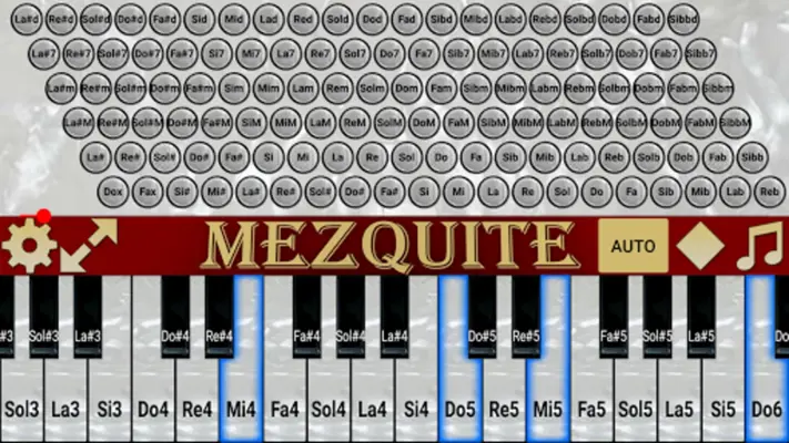 Mezquite Piano Accordion android App screenshot 2